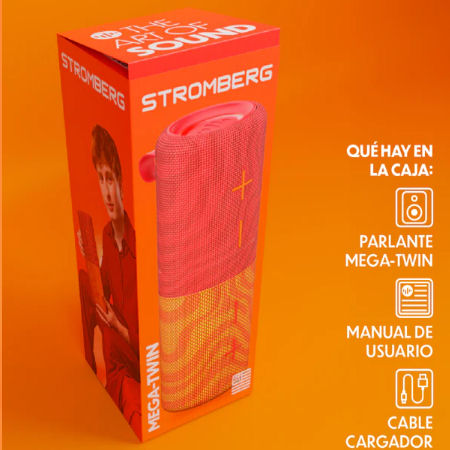 PARLANTE BT STROMBERG MEGA TWINS SC-11